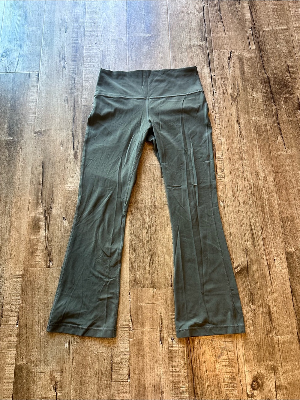 Lululemon Align High-Rise Mini Flare Leg Grey Sage Size 10